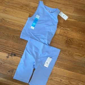 Blue seamless set